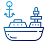 A boat icon